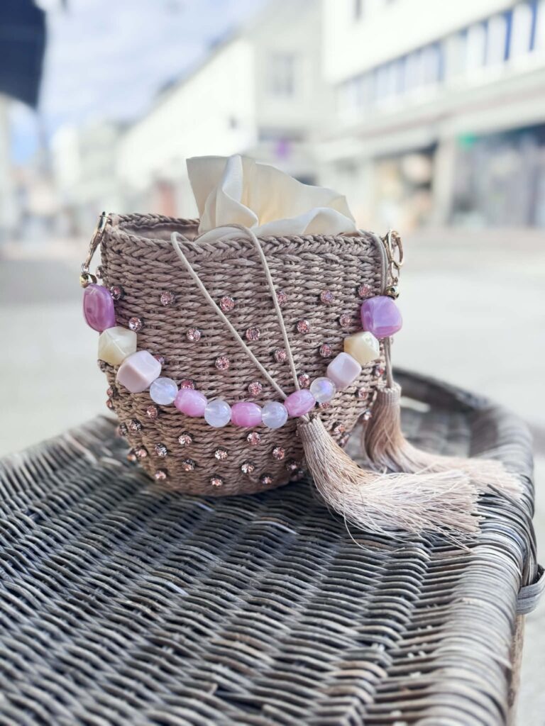 PHO Firenze Borsa Bag Straw White