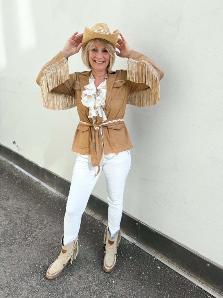 PHO Firenze Giacca Eco Suede Jacket