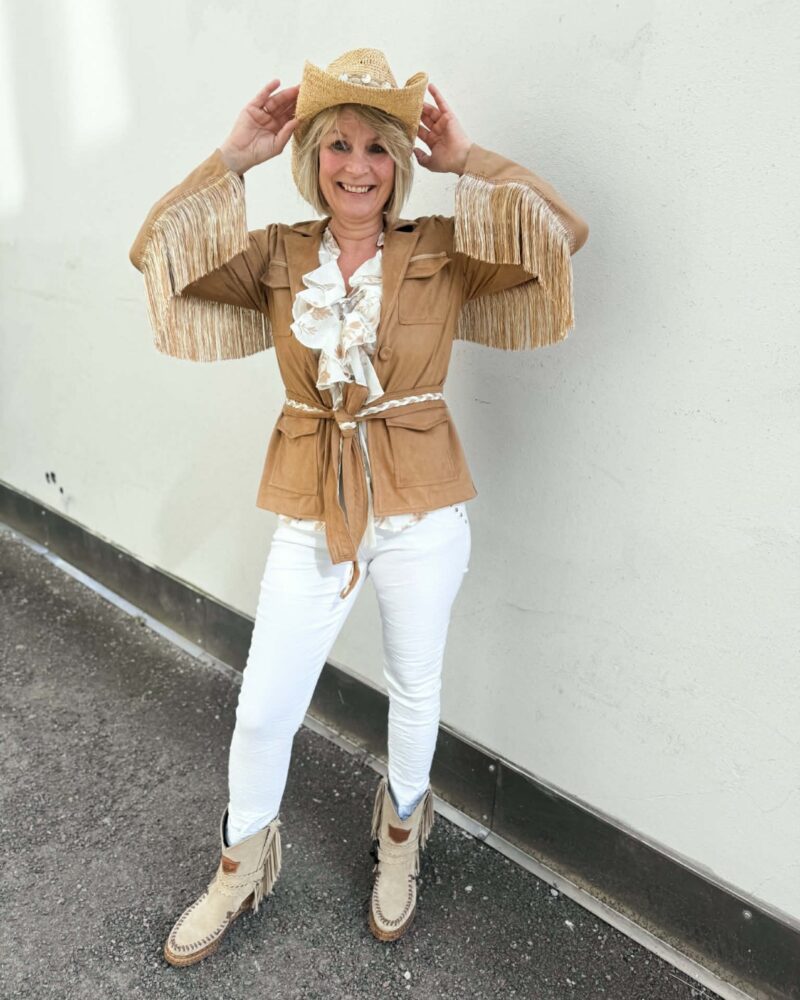 PHO Firenze Giacca Eco Suede Jacket