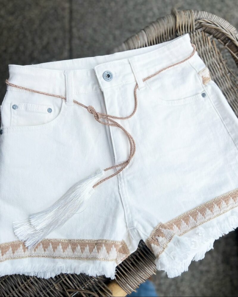 PHO Firenze Shorts White Beige