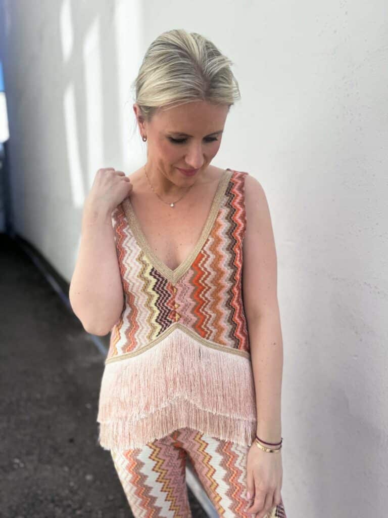 PHO Firenze Top Rachel Con Frange