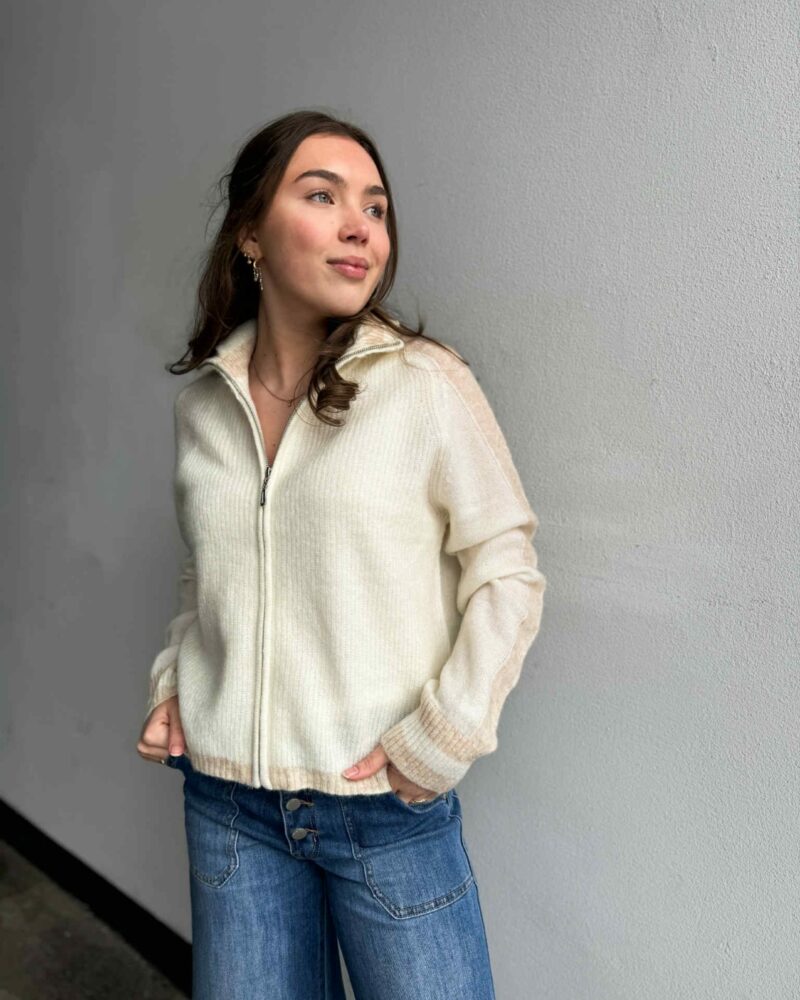 Vilje & Ve Lyra Knitted Pullover Off White