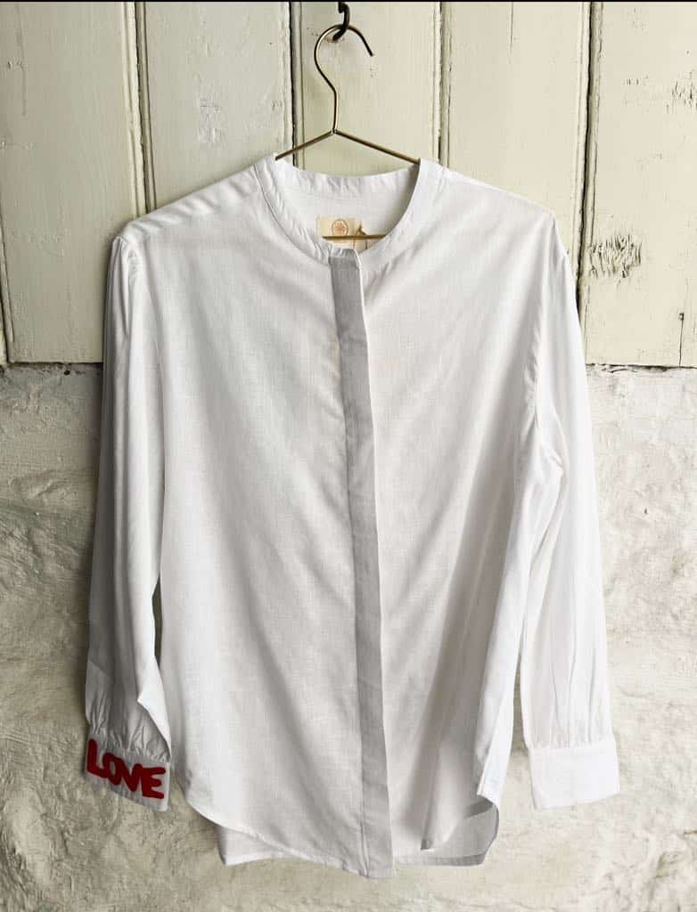 Wauw Love Shirts Paper White