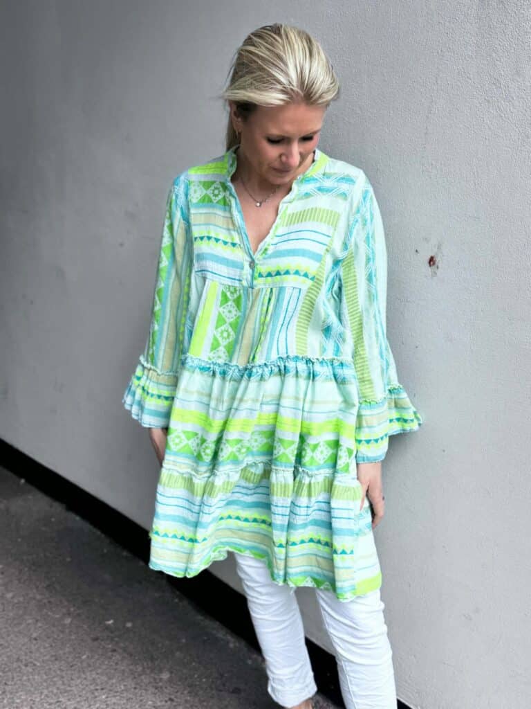 Ibc Collection Boho Dress Turkis
