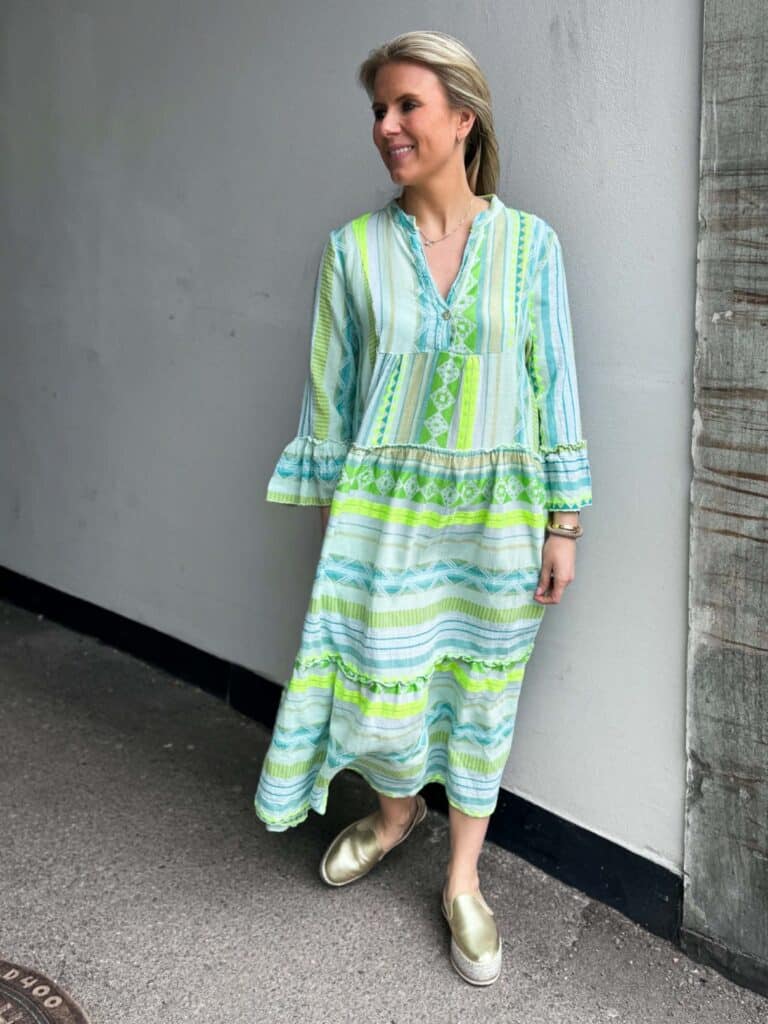 Ibc Collection Boho Dress Turkis