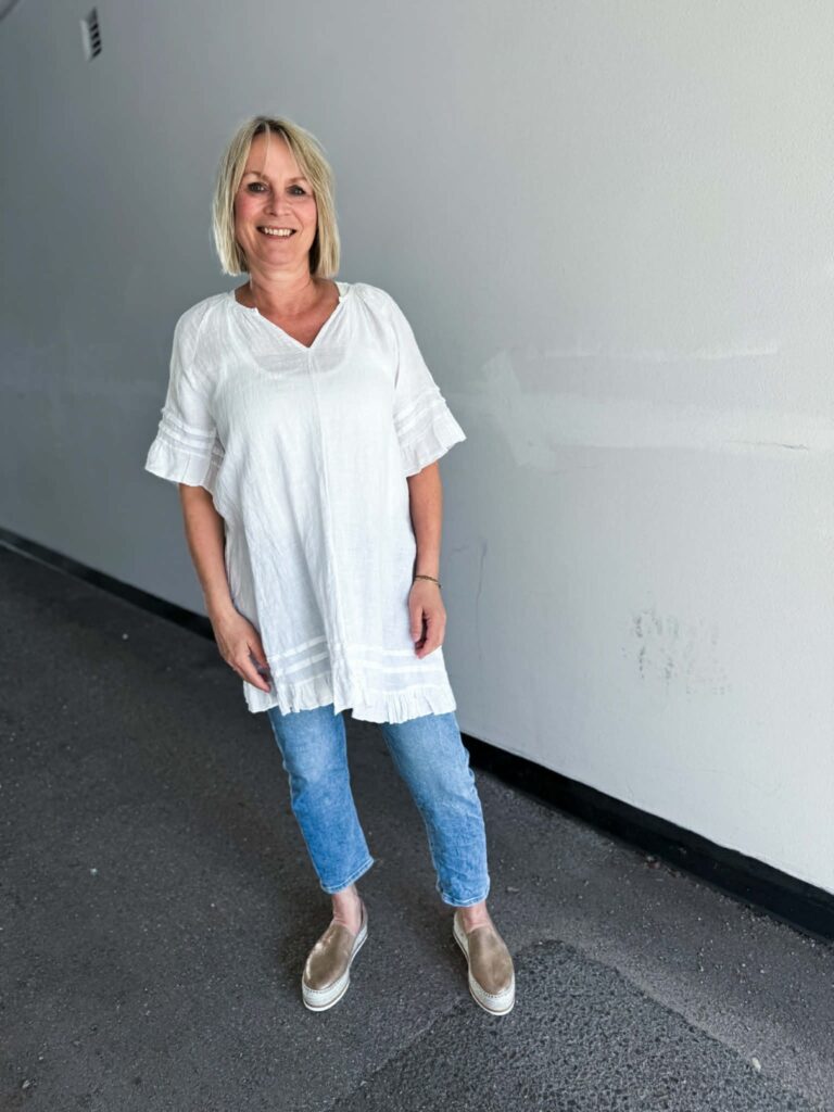 IBC Collection Linen Tuniq Linda White