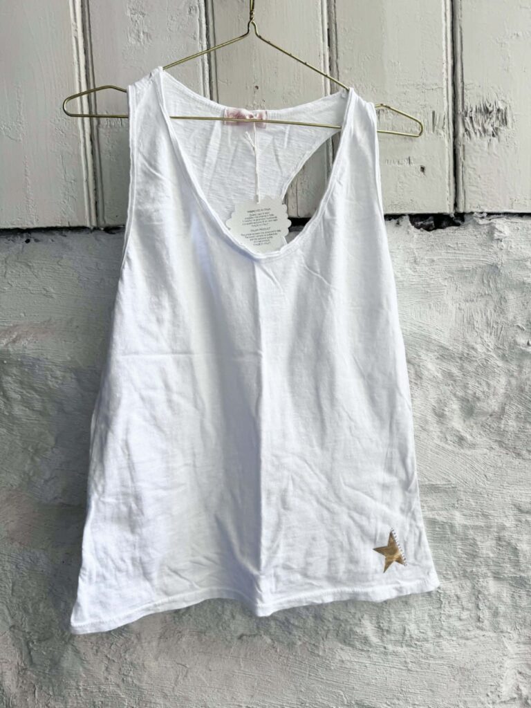 IBC Collection Star Singlet White