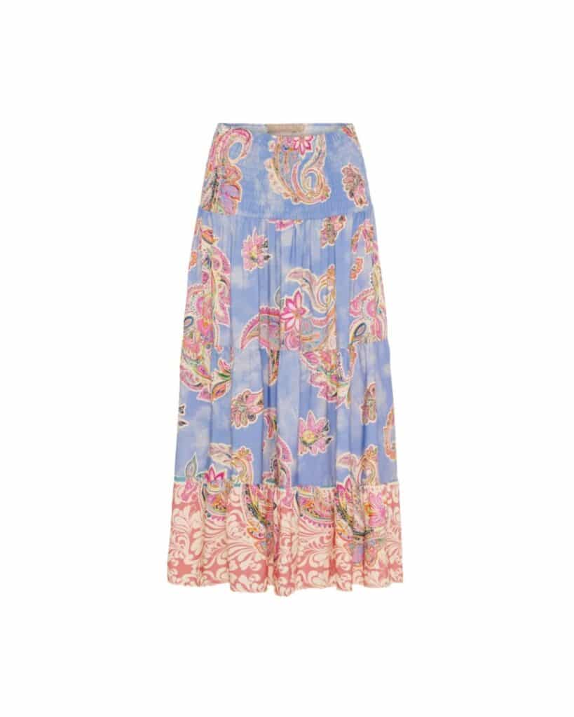 Marta Du Chateau Princess Skirt Blue Mix