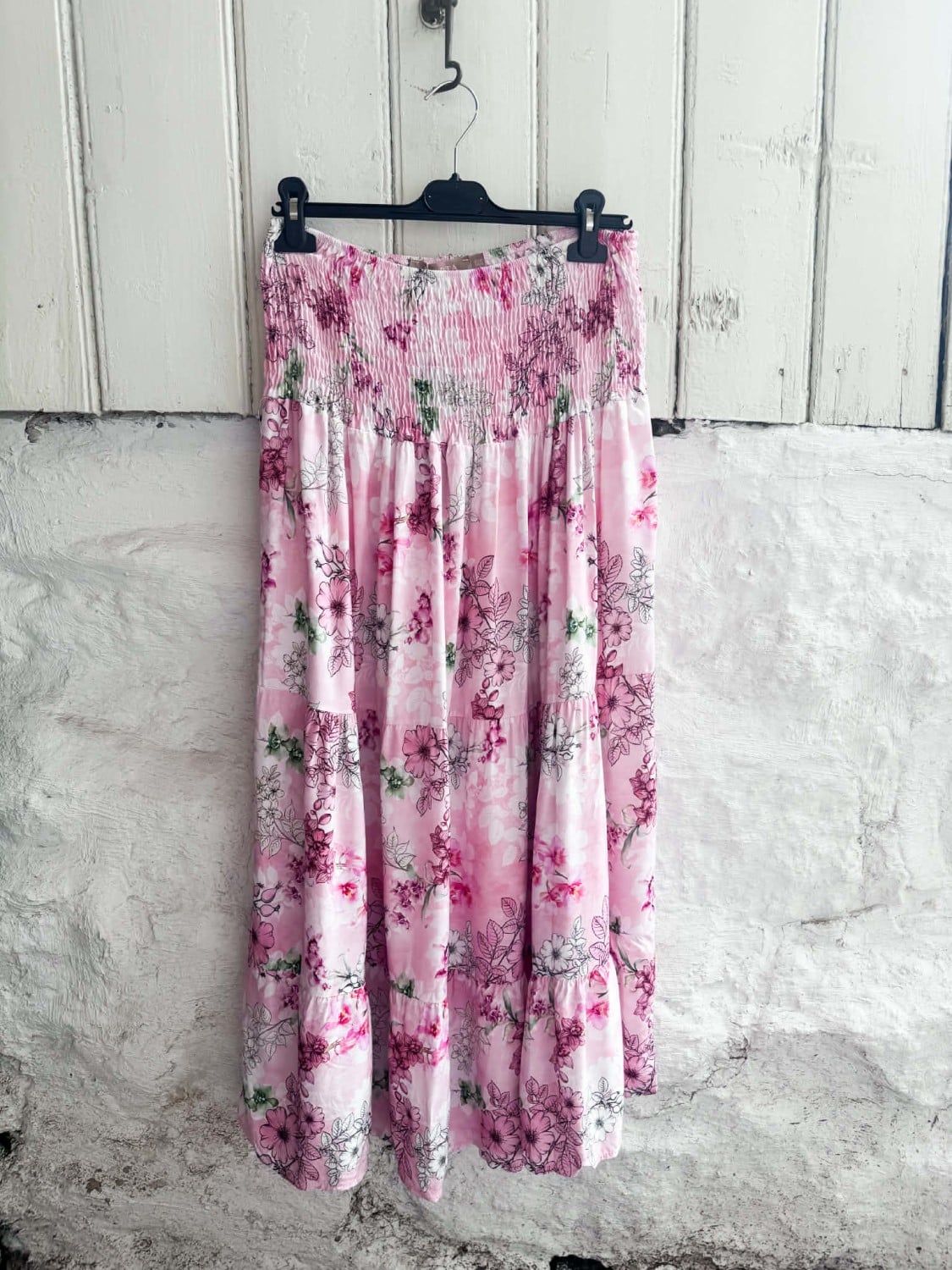 Marta Du Chateau Princess Skirt L. Pink Flower
