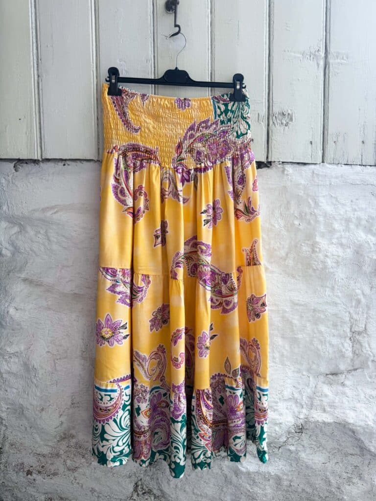 Marta Du Chateau Princess Skirt Yellow
