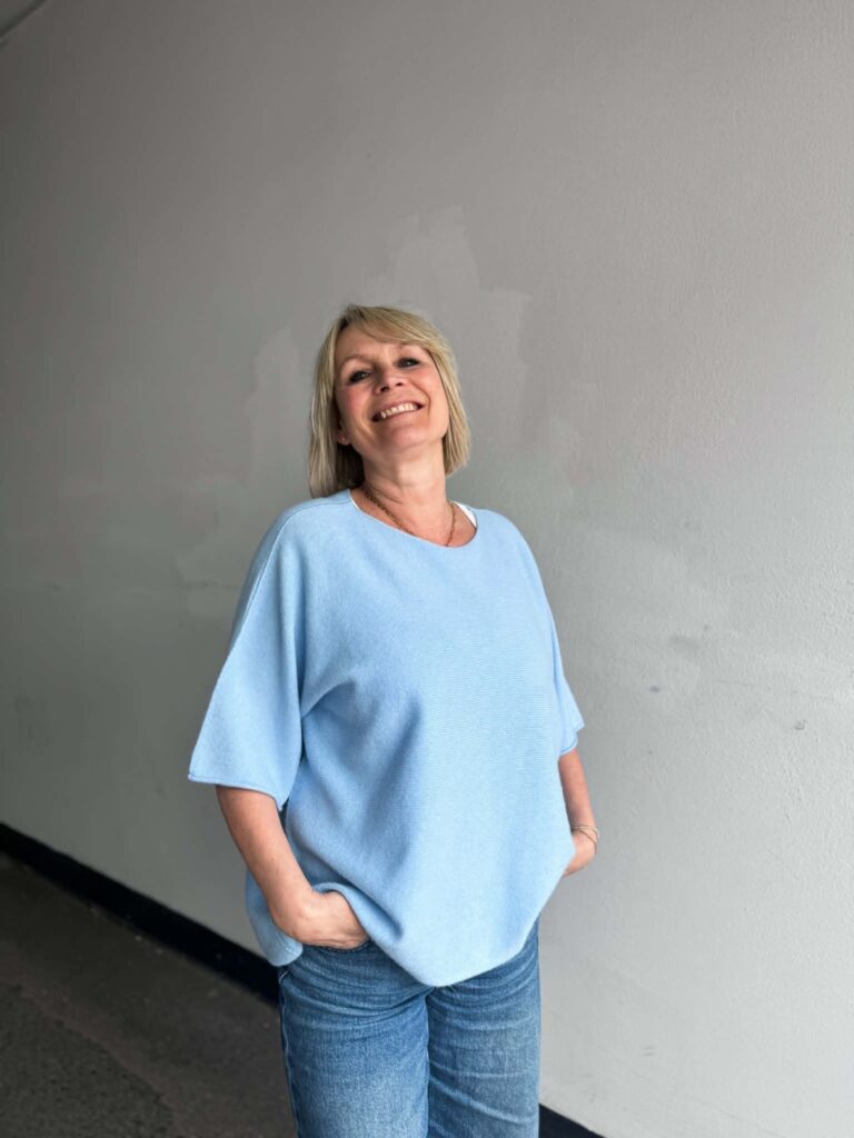 Marta Du Chateau Sia Knit Celeste