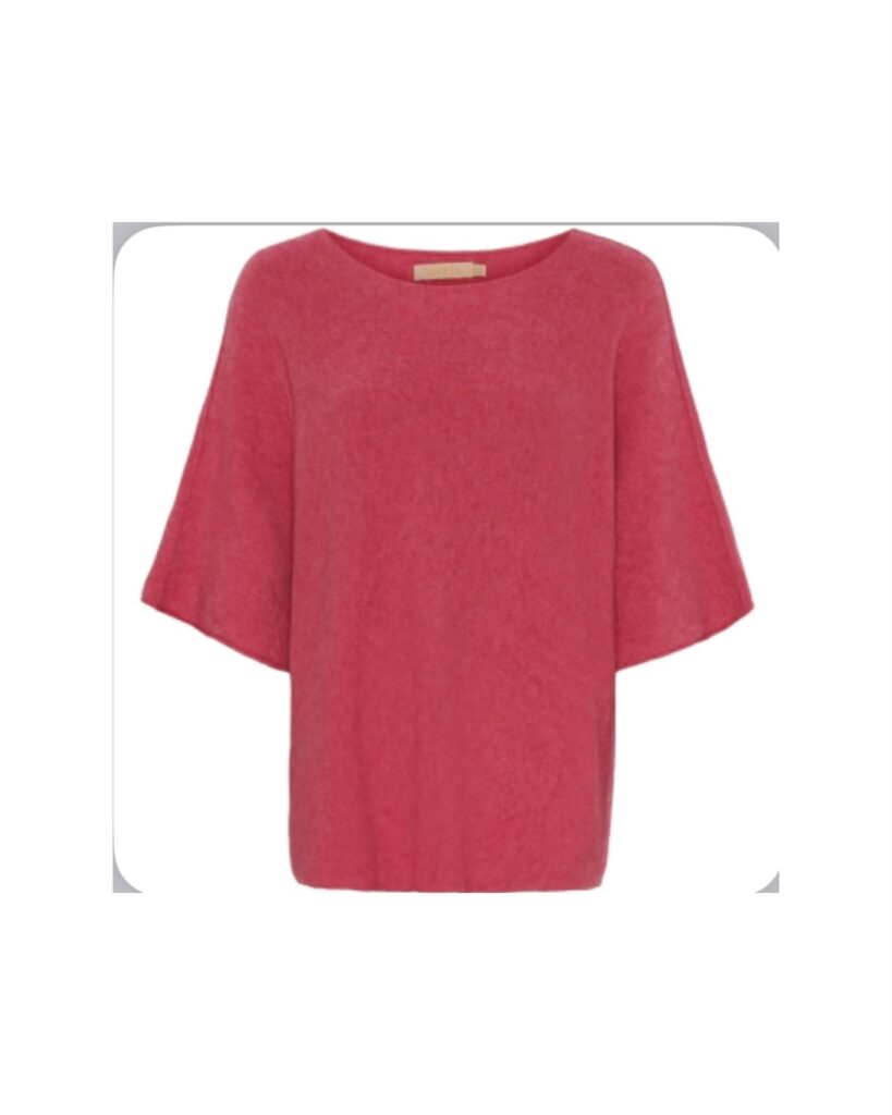 Marta Du Chateau Sia Knit Rasberry