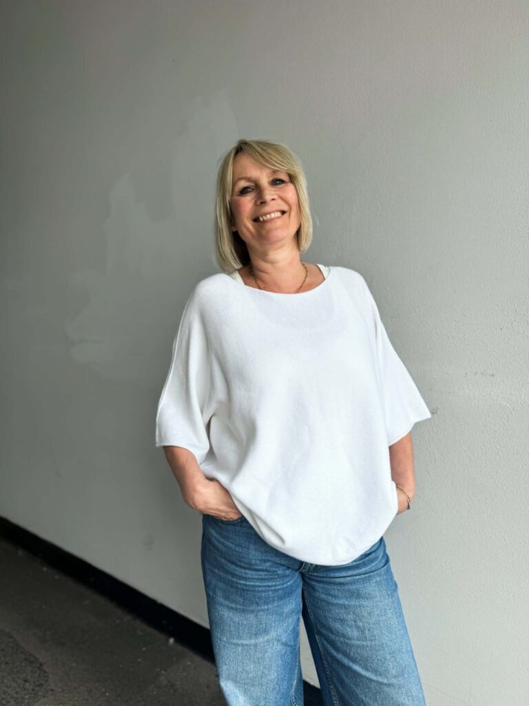 Marta Du Chateau Sia Knit White