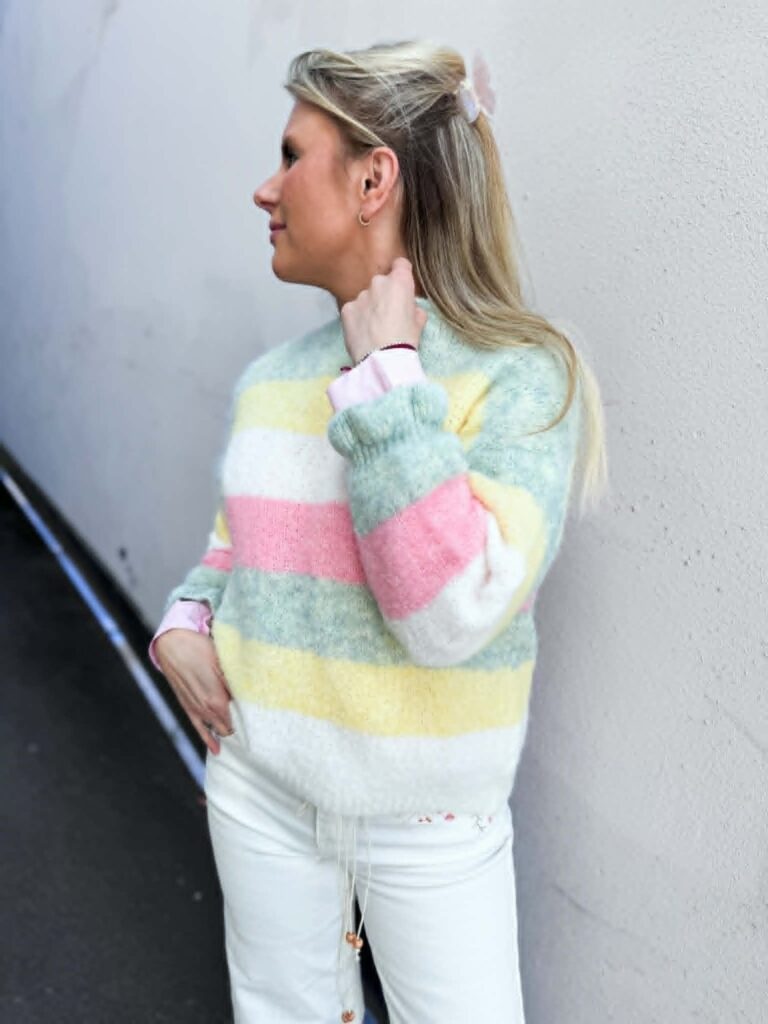 Moondust Molly Stripe Knit