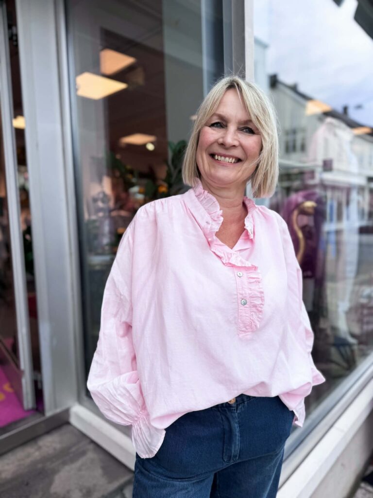 Qnuz Silk Shirt Rosa