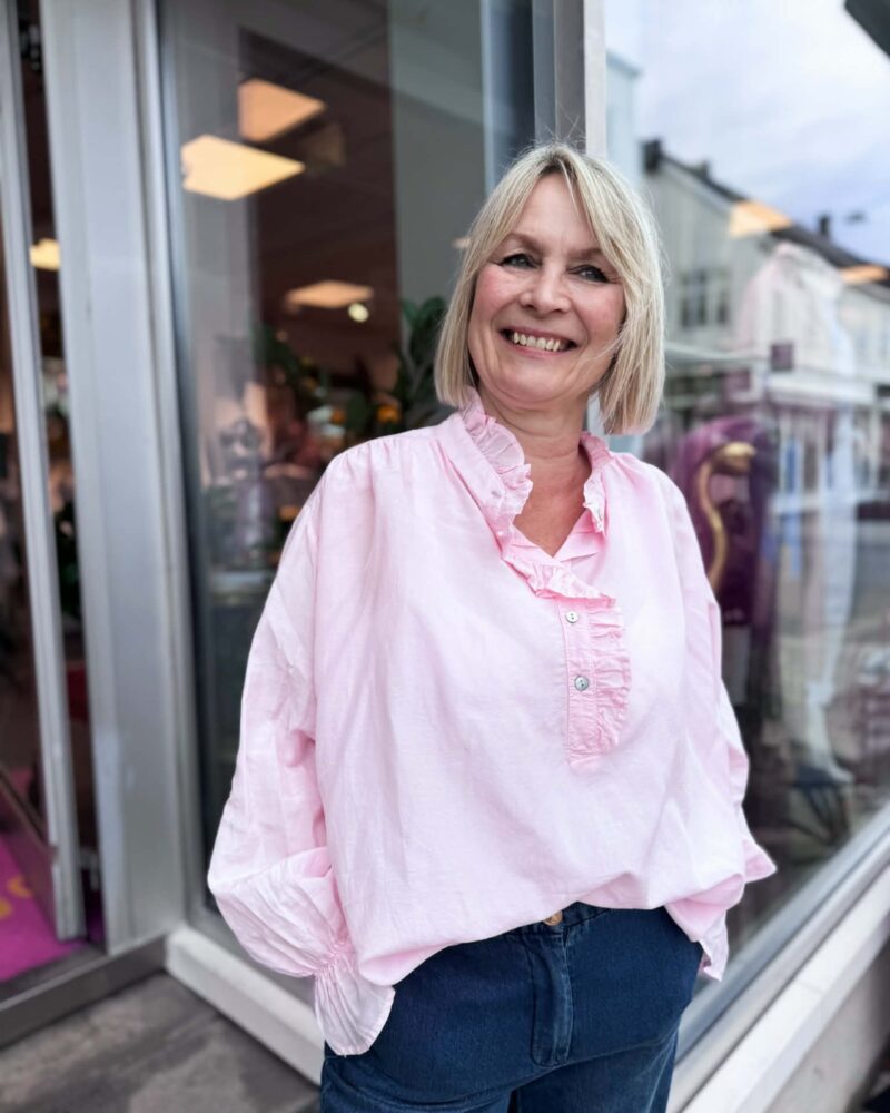 Qnuz Silk Shirt Rosa