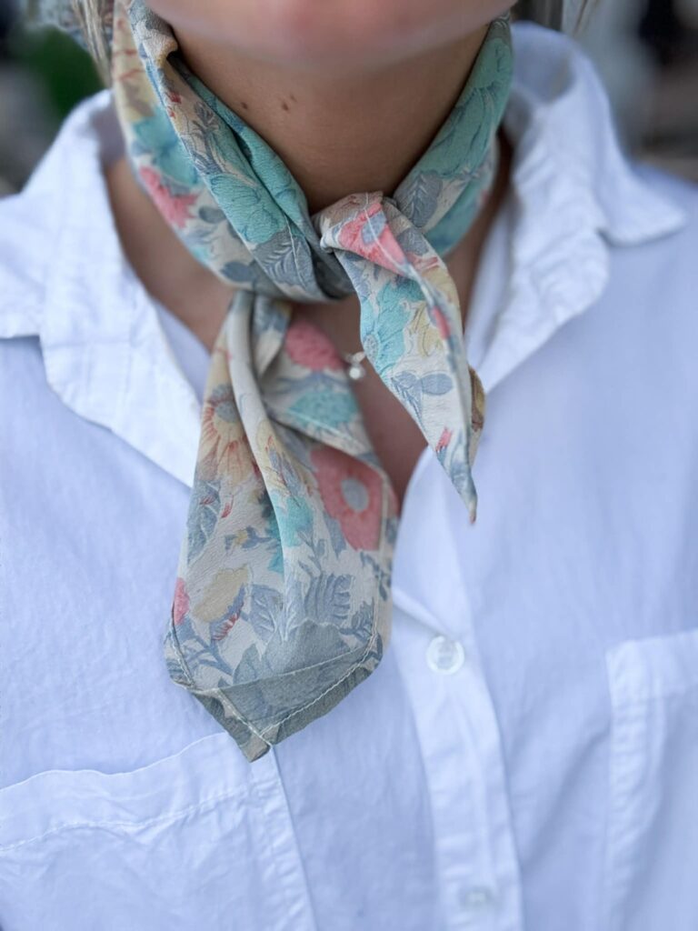 Sissel Edelbo Vintage Silk Scarf No 241