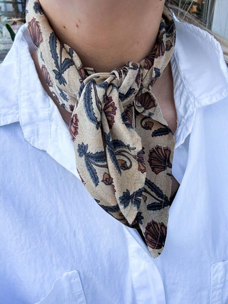 Sissel Edelbo Vintage Silk Scarf No 300