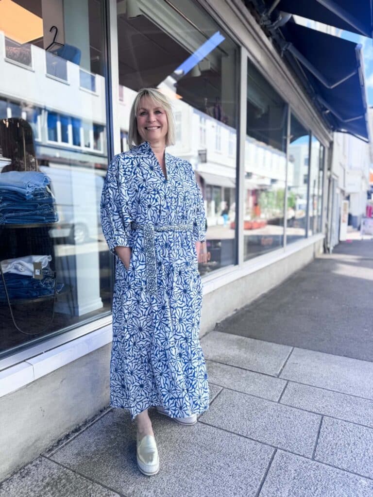 Hippie Love Oda Dress Blue