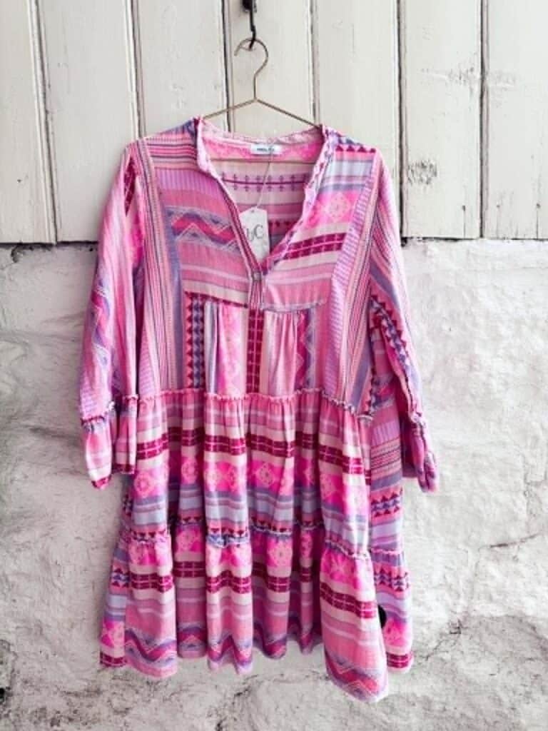 Ibc Collection Boho Dress Light Pastell