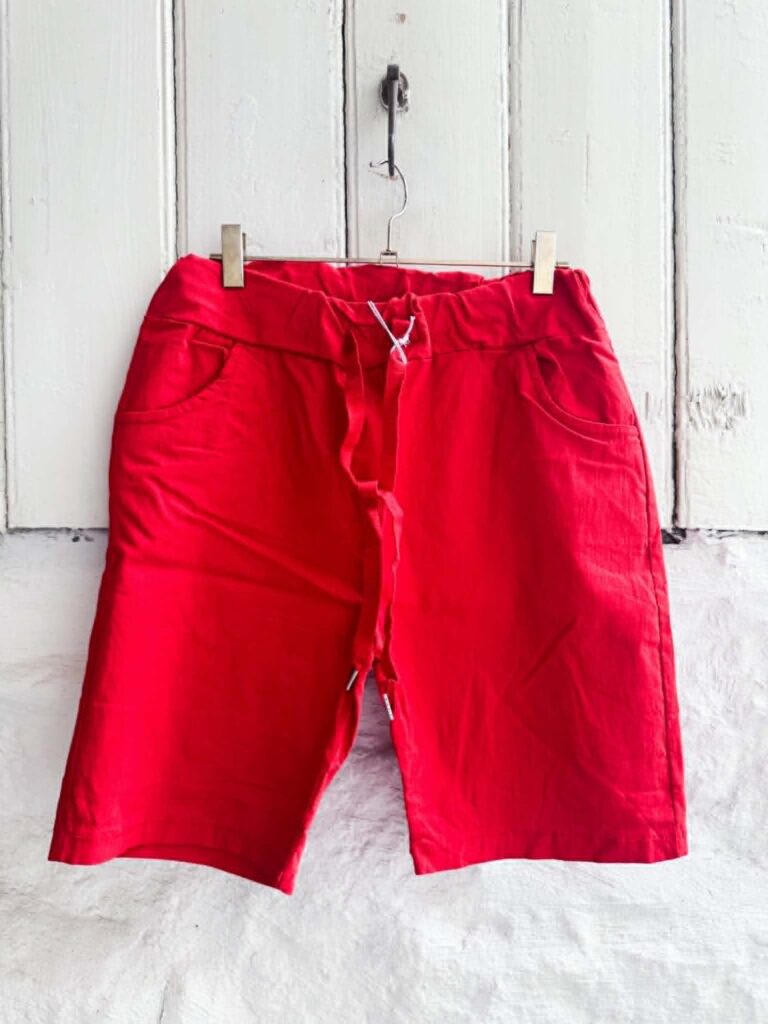 Ibc Collection Isabella Shorts Red