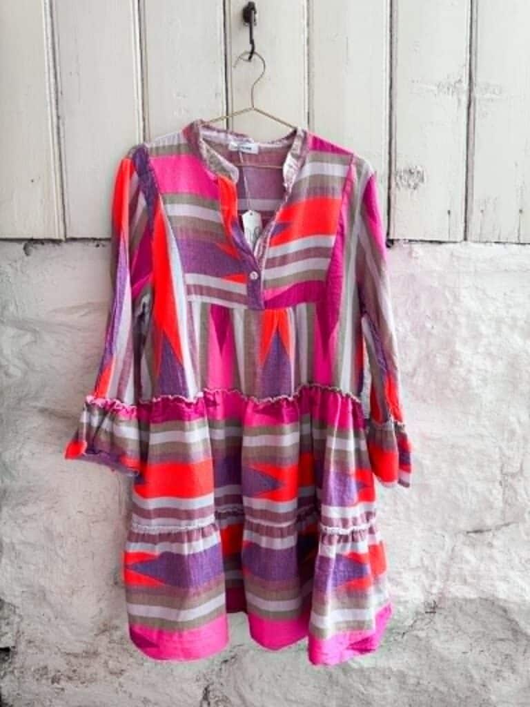Ibc Collection Sam Boho Tunik Pink/Purple