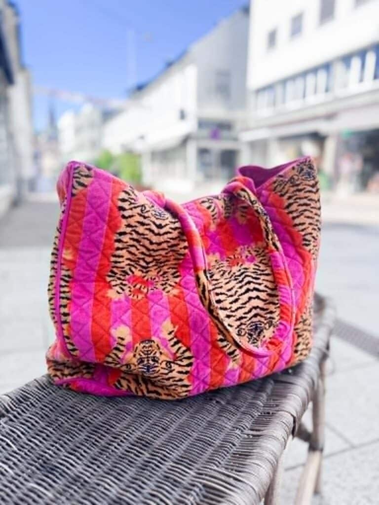 Jeu Blanc Bag Tiger Pink