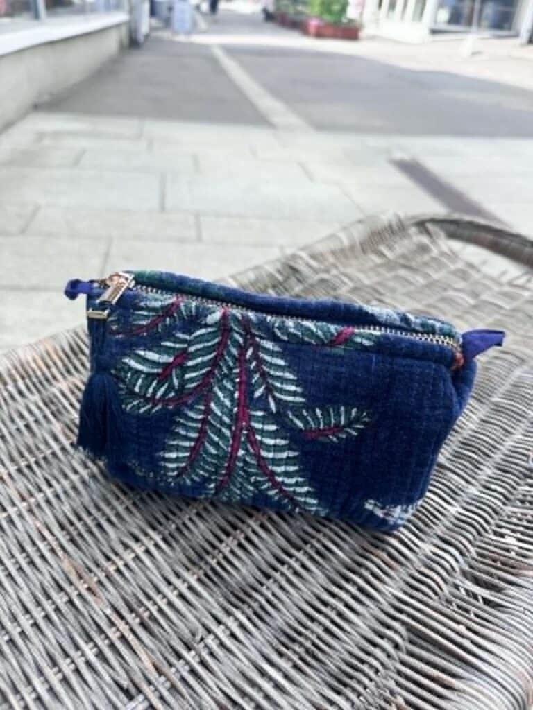 Jeu Blanc Toalettmappe Small Navy