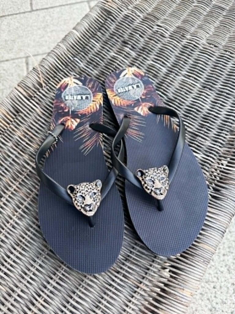 L.A Water Flip Flops Tiger