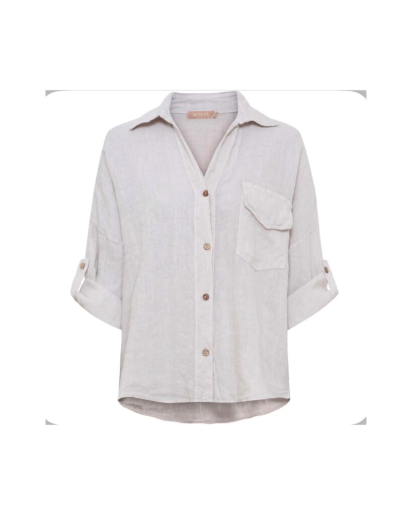 Marta Du Chateau Daira Shirt Sabbia