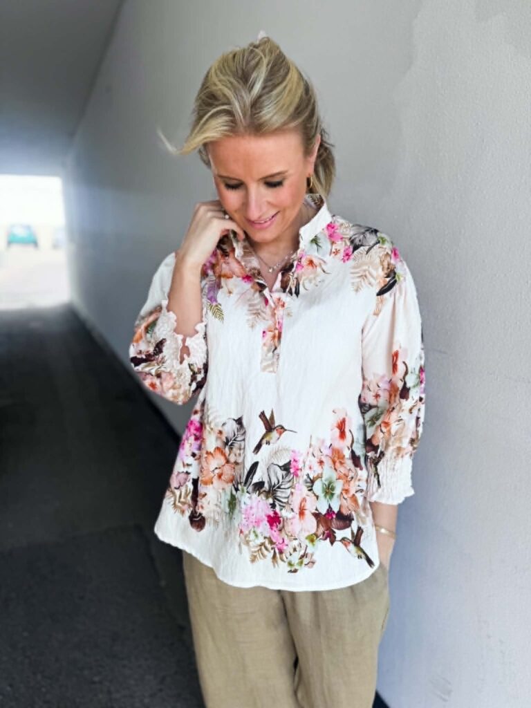 Marta Du Chateau Melisande Shirt Flower