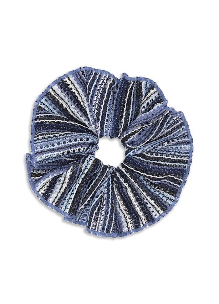 Sui Ava Saint Tropez Srunchie Blue