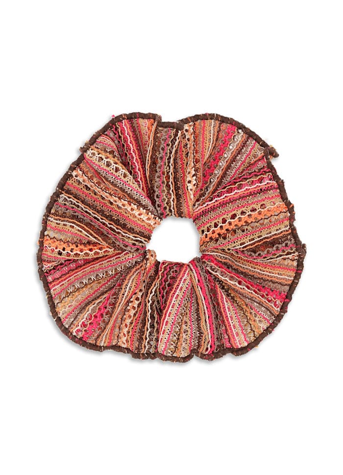 Sui Ava Saint Tropez Srunchie Brown