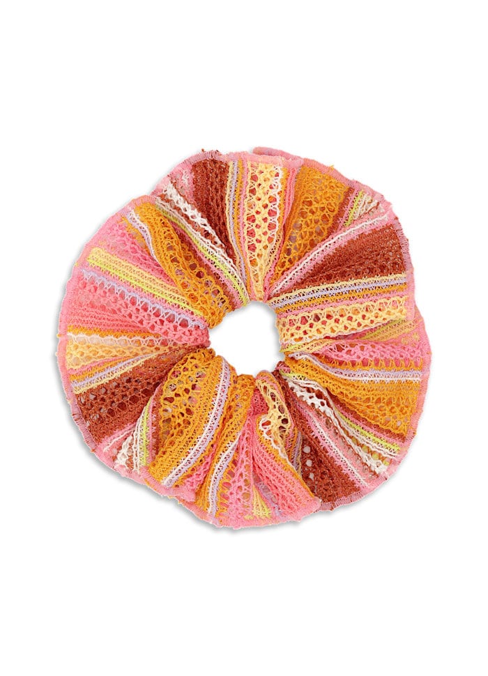 Sui Ava Saint Tropez Srunchie Pink