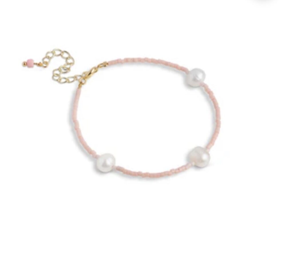 Enamel Bracelet Petra Light Pink