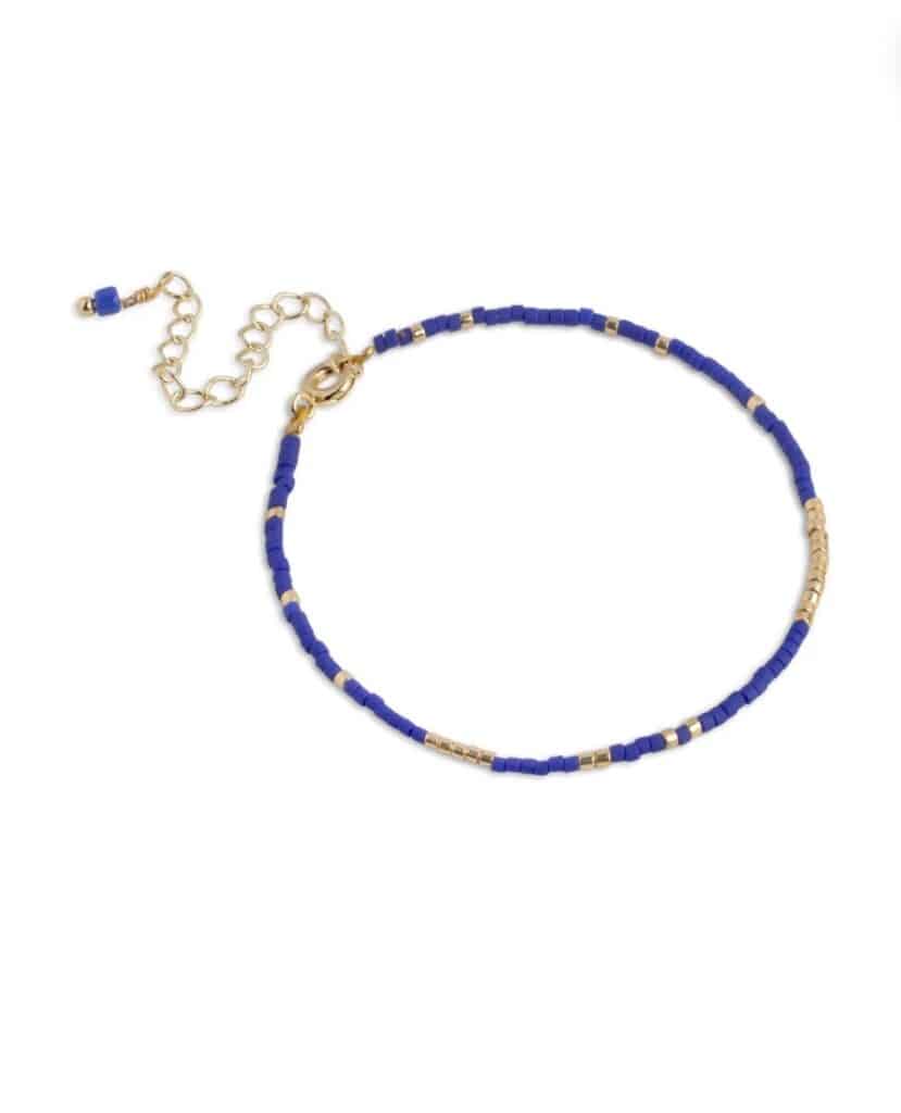 Enamel Bracelet Petra Navy Blue