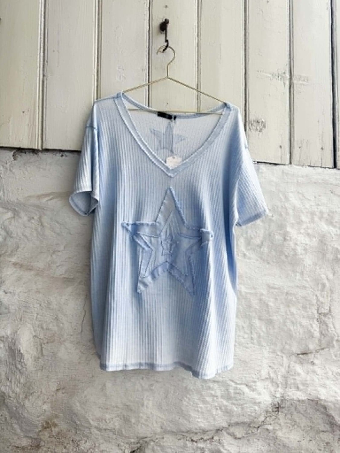 IBC Collection Star T-Shirt Light Blue