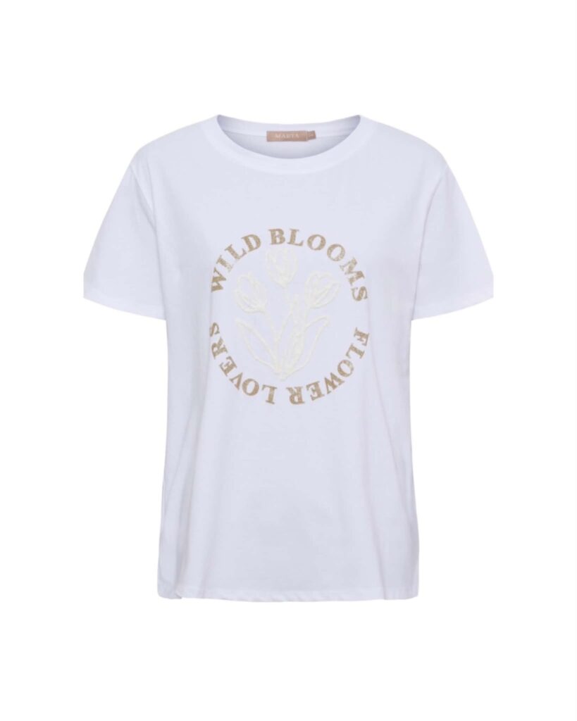 Marta Du Chateau Brianne Tee White