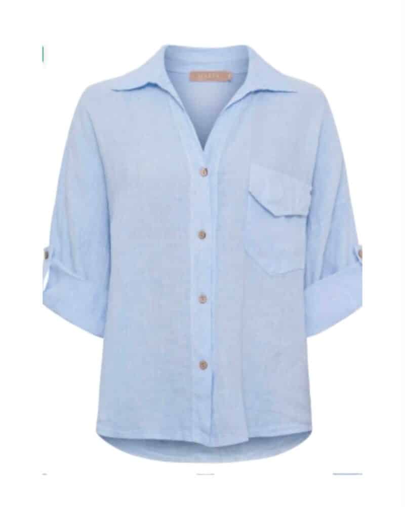 Marta Du Chateau Daira Shirt Cielo