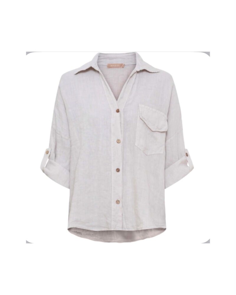 Marta Du Chateau Daira Shirt Sabbia