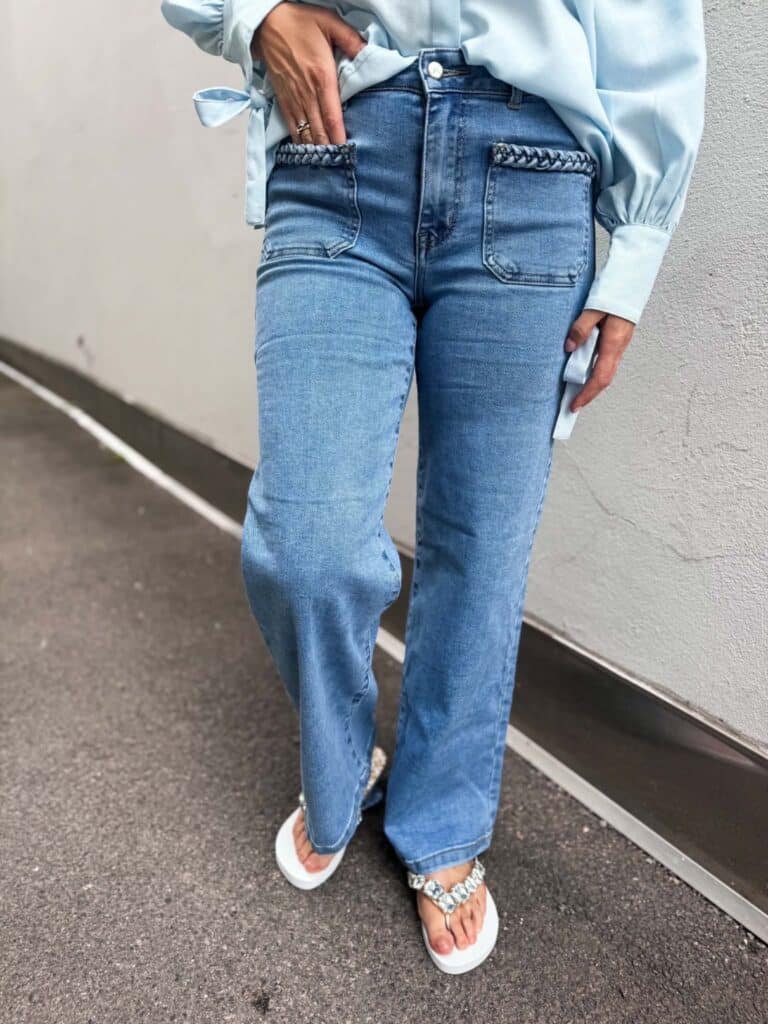 Miss Bon Flette Light Denim Jeans