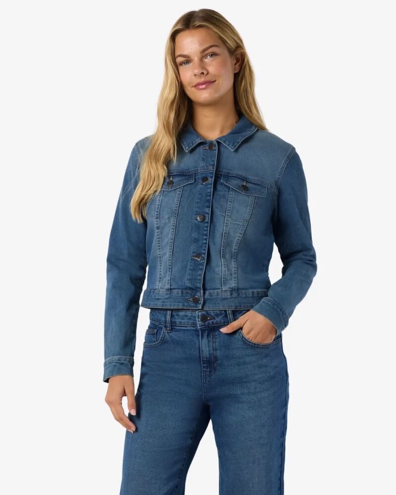 Noisy May Debra Blue Denim Jacket
