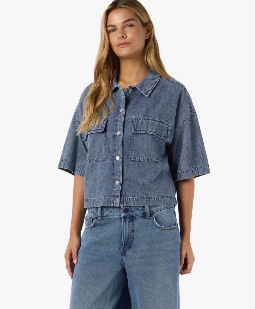 Noisy May Menza Shirt Denim