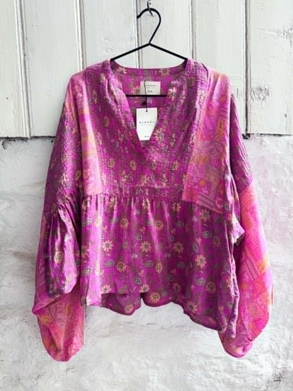 Sissel Edelbo Bibi Balloon Silk Top No. 485