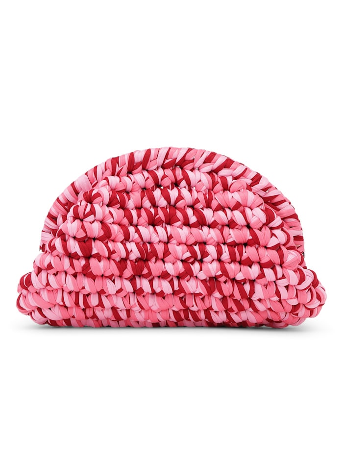 Sui Ava Cotten Clutch Pink Mix