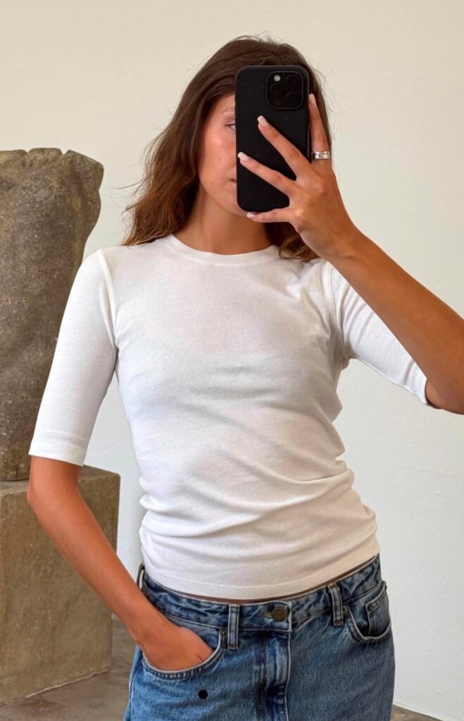 Boii Femke O-neck Tee Off White