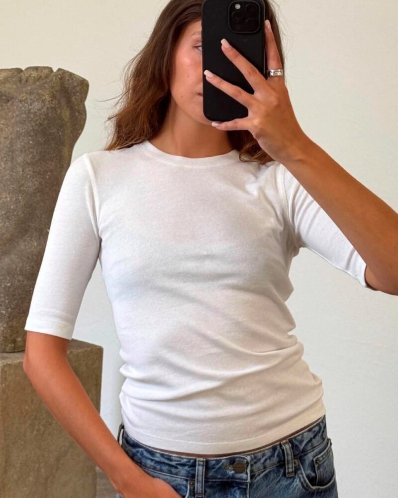 Boii Femke O-neck Tee Off White