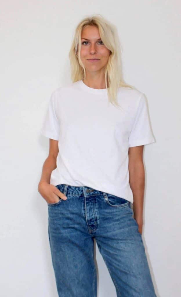 Boii Sam O-neck tee White