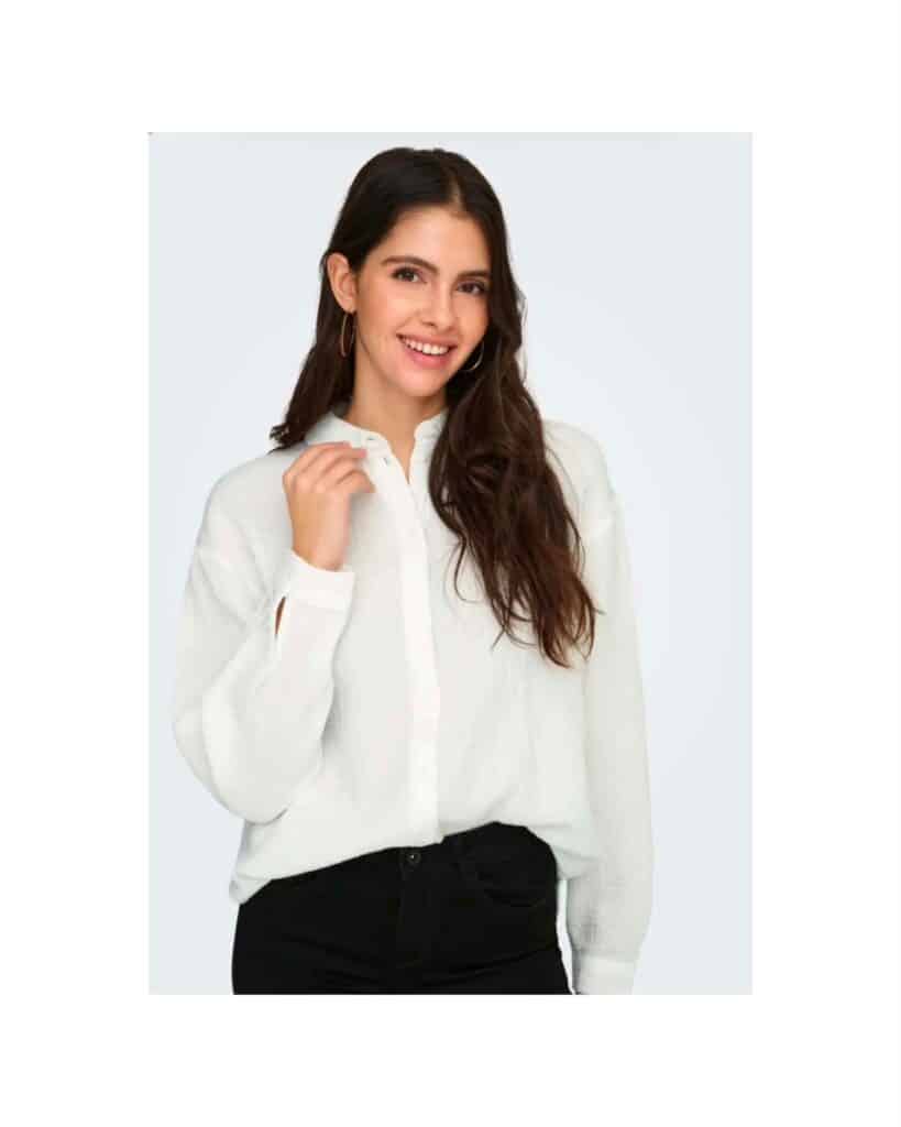 JDY Heis Loose Shirt Cloud Dancer