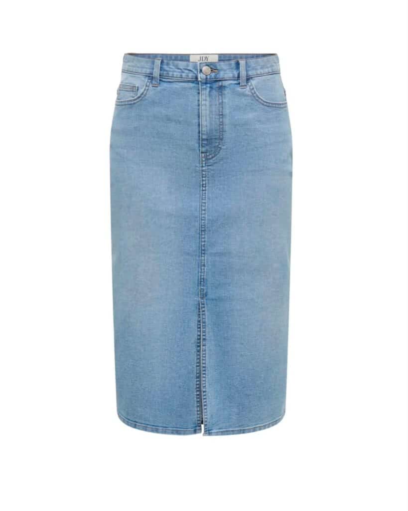 Jdy Moon Skirt Light Blue
